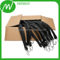 Adjustable Silicone Rubber Tie Down Strap Extrusion Nonstandard Moulding Durable CN;FUJ Various Colors Neway OEM